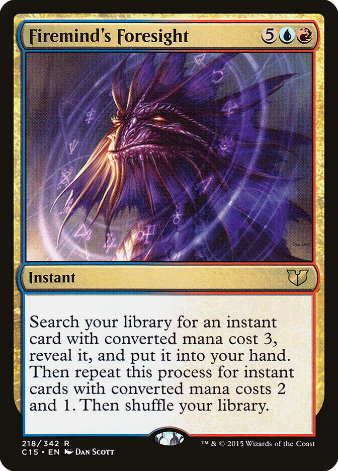Firemind's Foresight [Commander 2015] | Deep Dive Games St. Marys