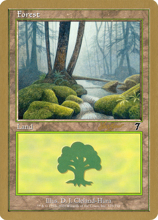 Forest (328) (Sim Han How) [World Championship Decks 2002] | Deep Dive Games St. Marys