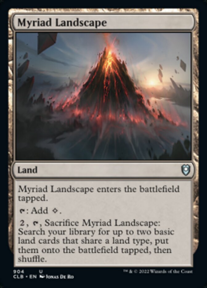 Myriad Landscape [Commander Legends: Battle for Baldur's Gate] | Deep Dive Games St. Marys