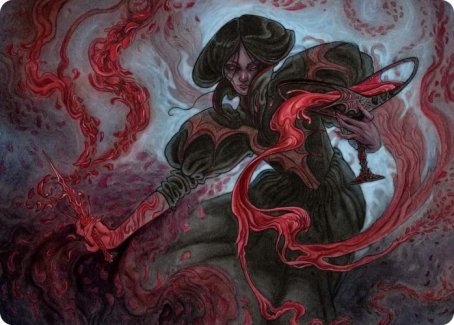 Change of Fortune Art Card [Innistrad: Crimson Vow Art Series] | Deep Dive Games St. Marys