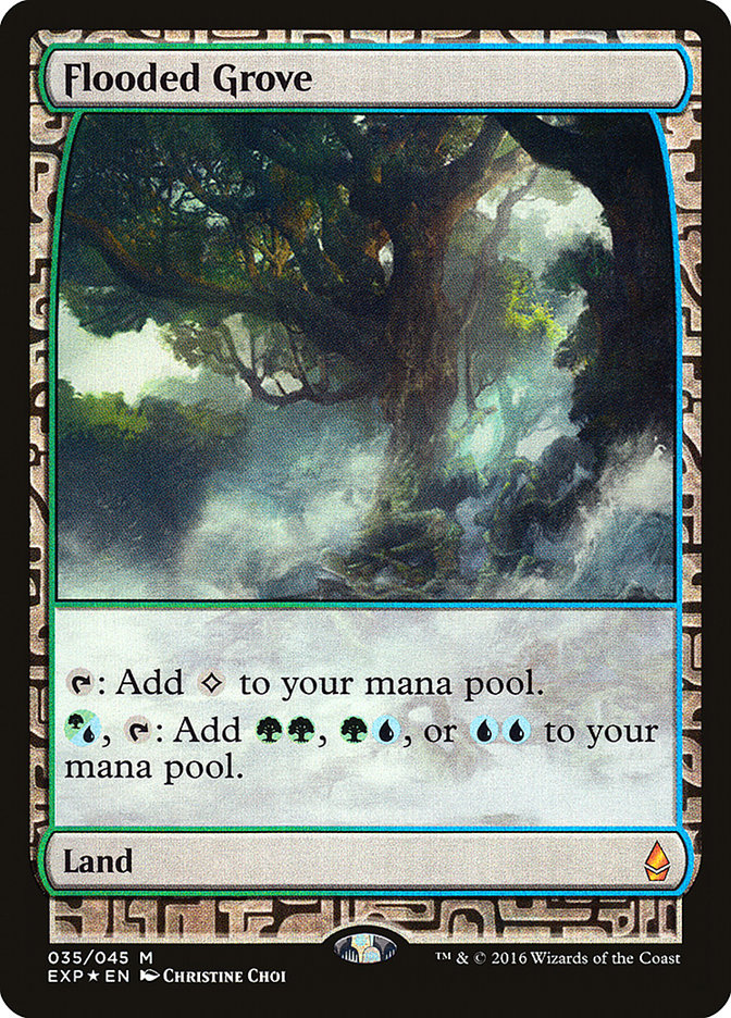 Flooded Grove [Zendikar Expeditions] | Deep Dive Games St. Marys