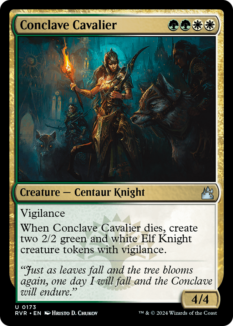 Conclave Cavalier [Ravnica Remastered] | Deep Dive Games St. Marys