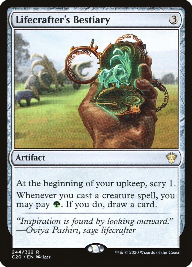 Lifecrafter's Bestiary [Commander 2020] | Deep Dive Games St. Marys