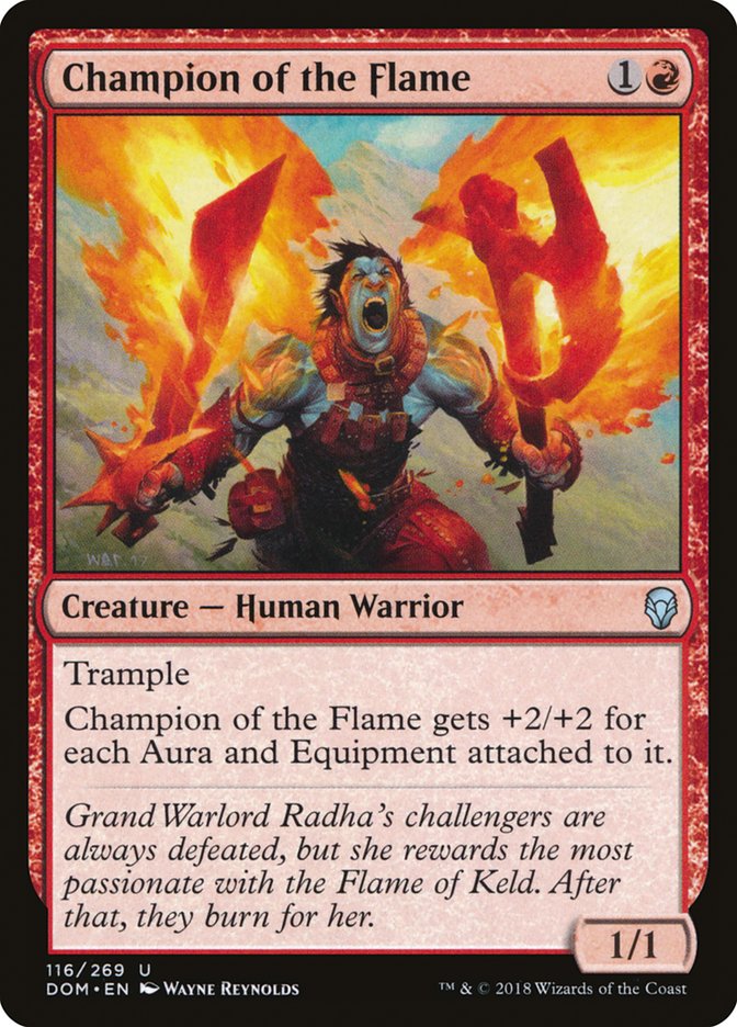 Champion of the Flame [Dominaria] | Deep Dive Games St. Marys