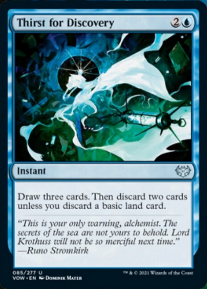 Thirst for Discovery [Innistrad: Crimson Vow] | Deep Dive Games St. Marys
