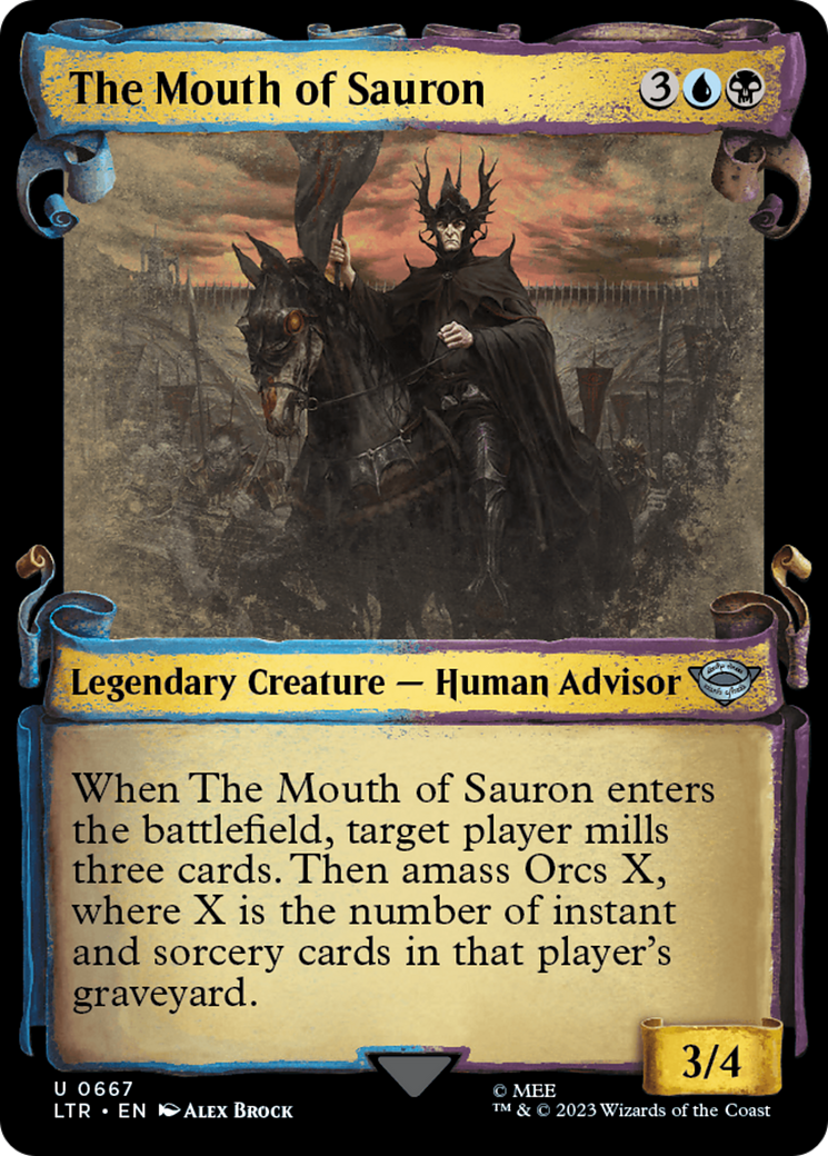 The Mouth of Sauron [The Lord of the Rings: Tales of Middle-Earth Showcase Scrolls] | Deep Dive Games St. Marys