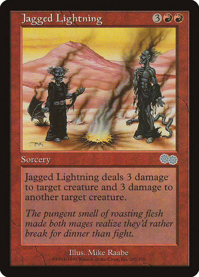 Jagged Lightning [Urza's Saga] | Deep Dive Games St. Marys