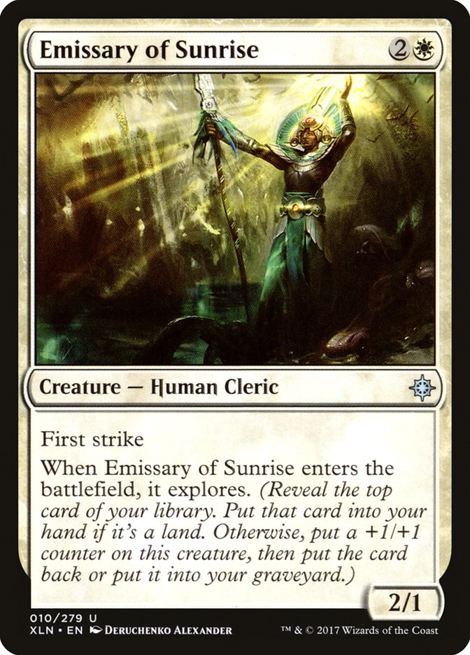 Emissary of Sunrise [Ixalan] | Deep Dive Games St. Marys