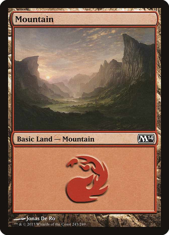 Mountain (243) [Magic 2014] | Deep Dive Games St. Marys