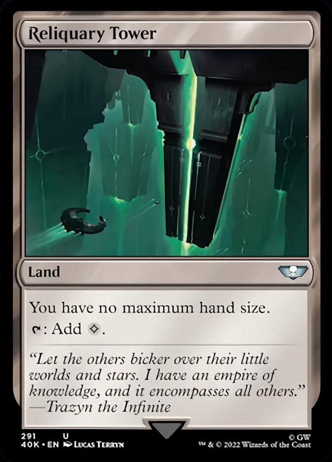 Reliquary Tower (Surge Foil) [Warhammer 40,000] | Deep Dive Games St. Marys
