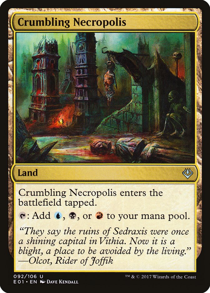 Crumbling Necropolis [Archenemy: Nicol Bolas] | Deep Dive Games St. Marys
