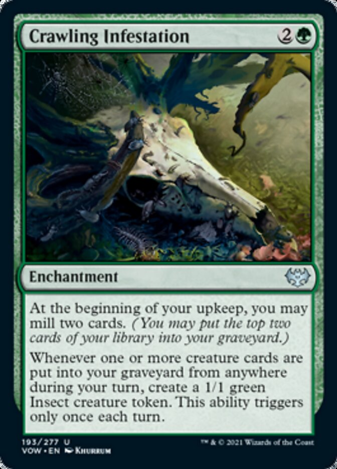 Crawling Infestation [Innistrad: Crimson Vow] | Deep Dive Games St. Marys