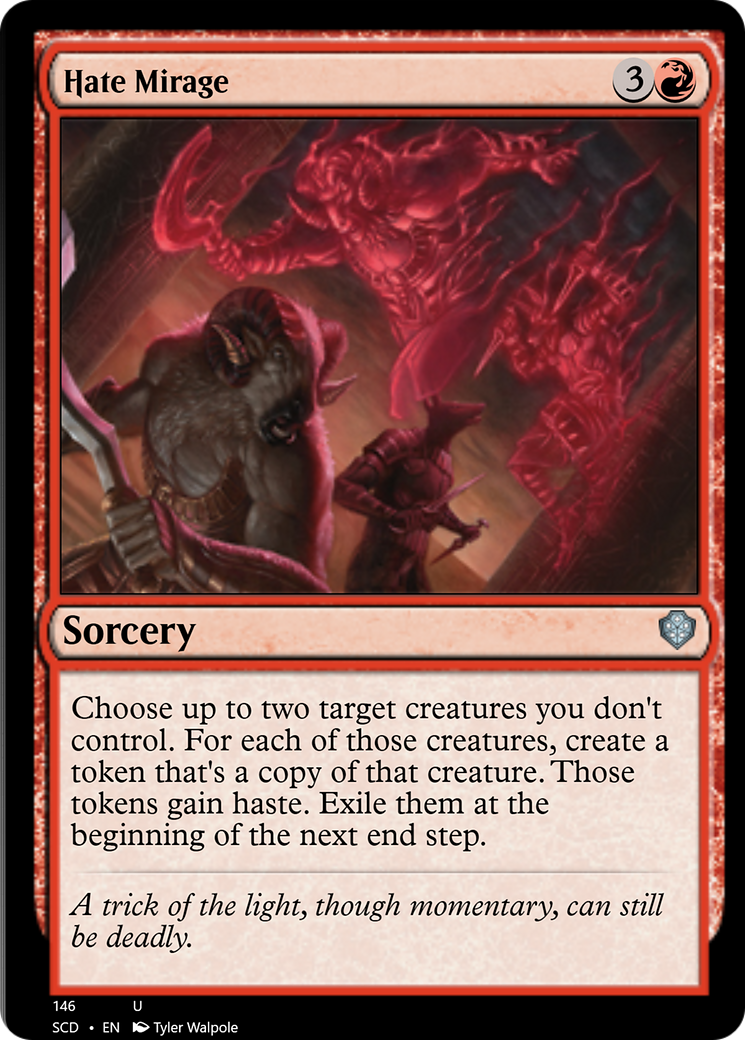 Hate Mirage [Starter Commander Decks] | Deep Dive Games St. Marys