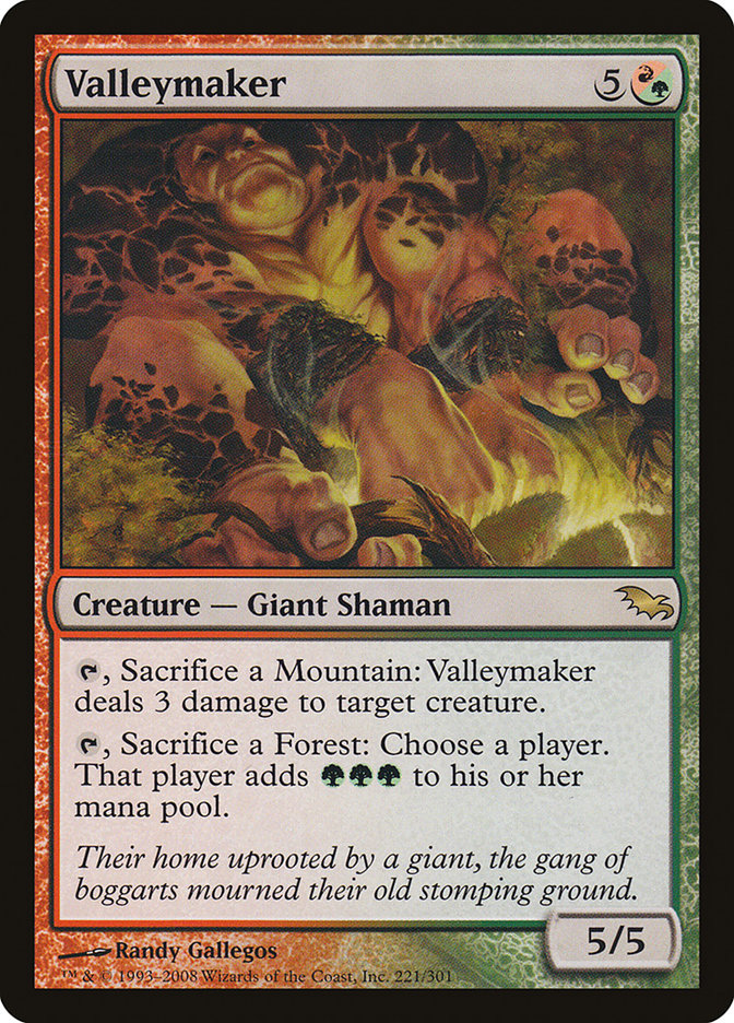 Valleymaker [Shadowmoor] | Deep Dive Games St. Marys