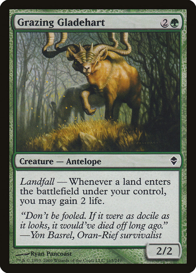 Grazing Gladehart [Zendikar] | Deep Dive Games St. Marys