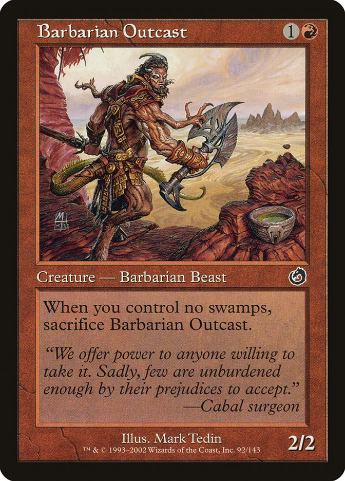 Barbarian Outcast [Torment] | Deep Dive Games St. Marys