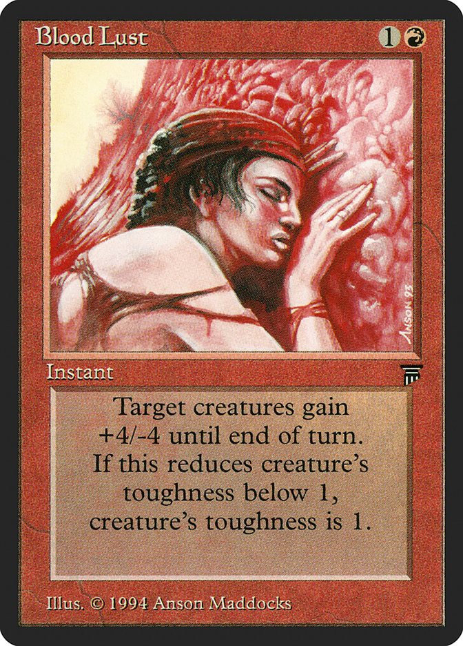 Blood Lust [Legends] | Deep Dive Games St. Marys