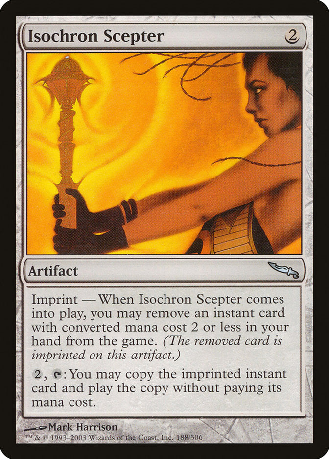 Isochron Scepter [Mirrodin] | Deep Dive Games St. Marys