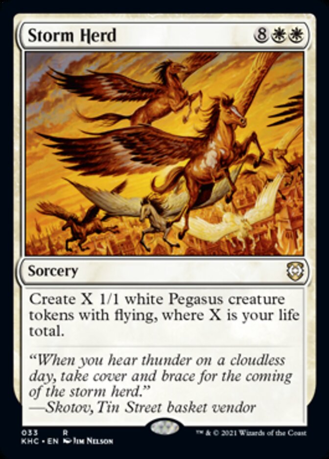 Storm Herd [Kaldheim Commander] | Deep Dive Games St. Marys