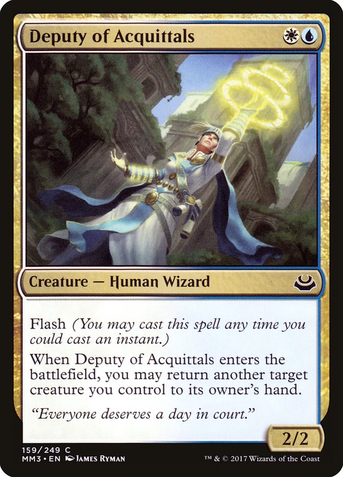 Deputy of Acquittals [Modern Masters 2017] | Deep Dive Games St. Marys