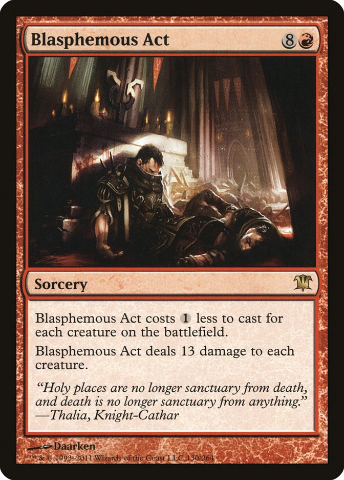 Blasphemous Act [Innistrad] | Deep Dive Games St. Marys