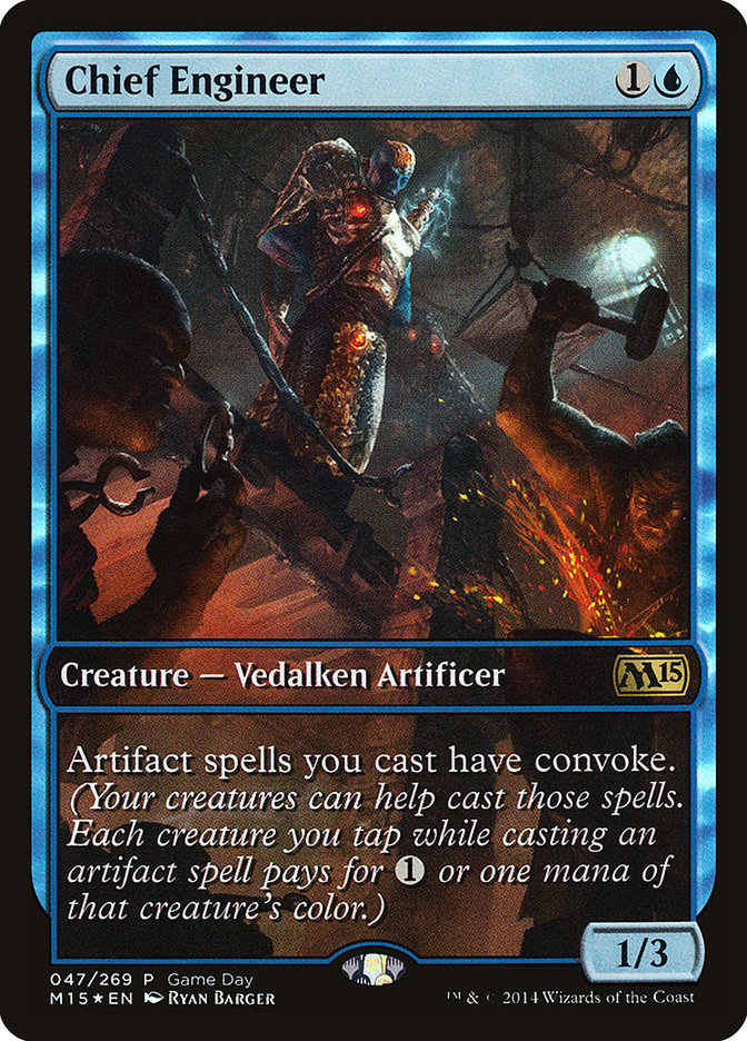 Chief Engineer (Game Day) [Magic 2015 Promos] | Deep Dive Games St. Marys