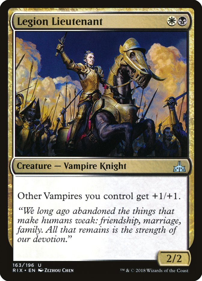 Legion Lieutenant [Rivals of Ixalan] | Deep Dive Games St. Marys
