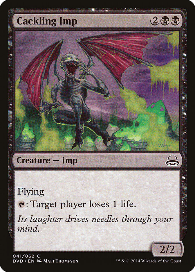 Cackling Imp (Divine vs. Demonic) [Duel Decks Anthology] | Deep Dive Games St. Marys