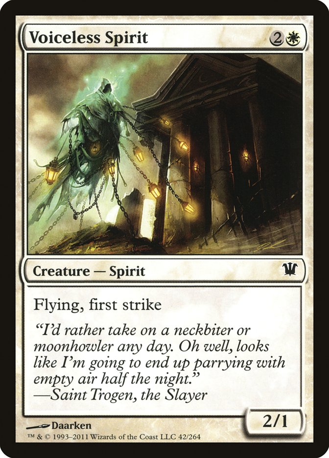 Voiceless Spirit [Innistrad] | Deep Dive Games St. Marys