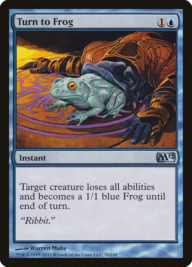 Turn to Frog [Magic 2012] | Deep Dive Games St. Marys