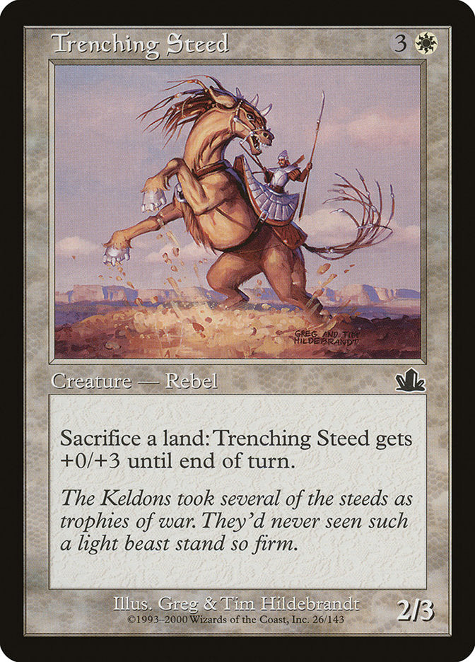 Trenching Steed [Prophecy] | Deep Dive Games St. Marys