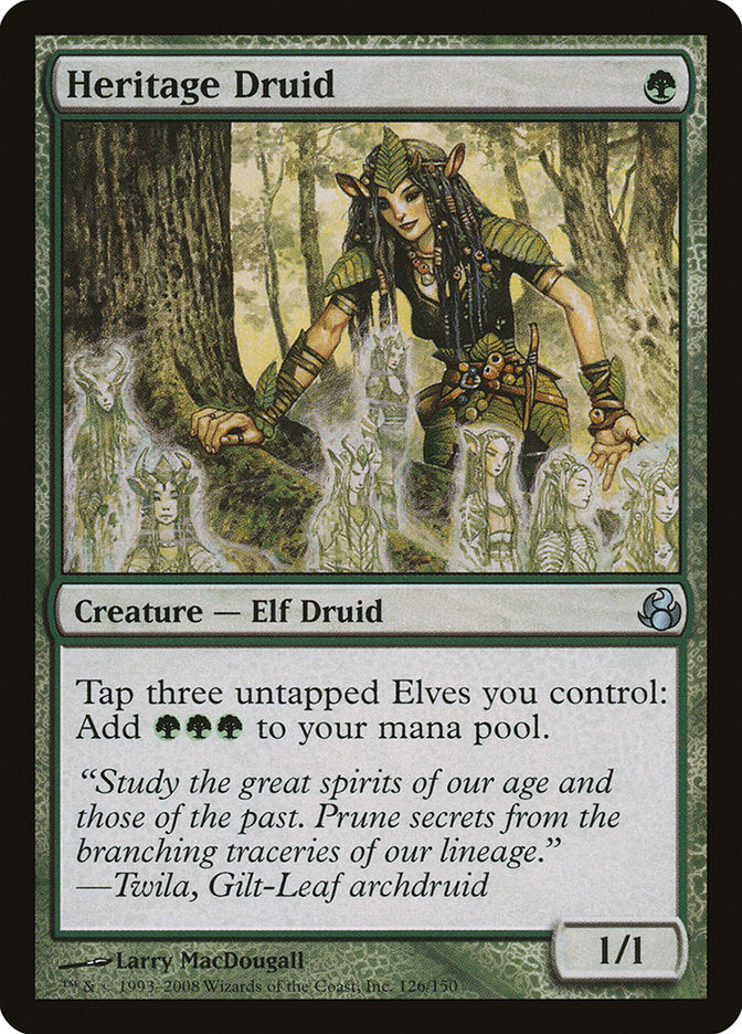 Heritage Druid [Morningtide] | Deep Dive Games St. Marys