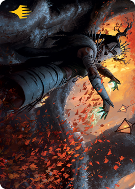 Dawnhart Rejuvenator Art Card (Gold-Stamped Signature) [Innistrad: Midnight Hunt Art Series] | Deep Dive Games St. Marys