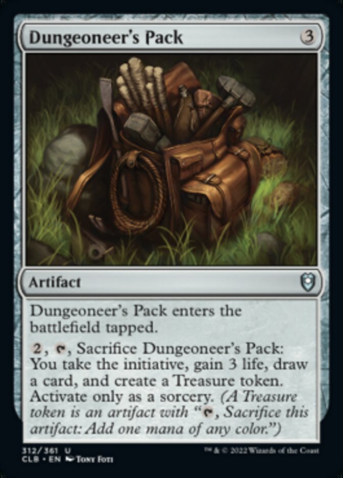 Dungeoneer's Pack [Commander Legends: Battle for Baldur's Gate] | Deep Dive Games St. Marys