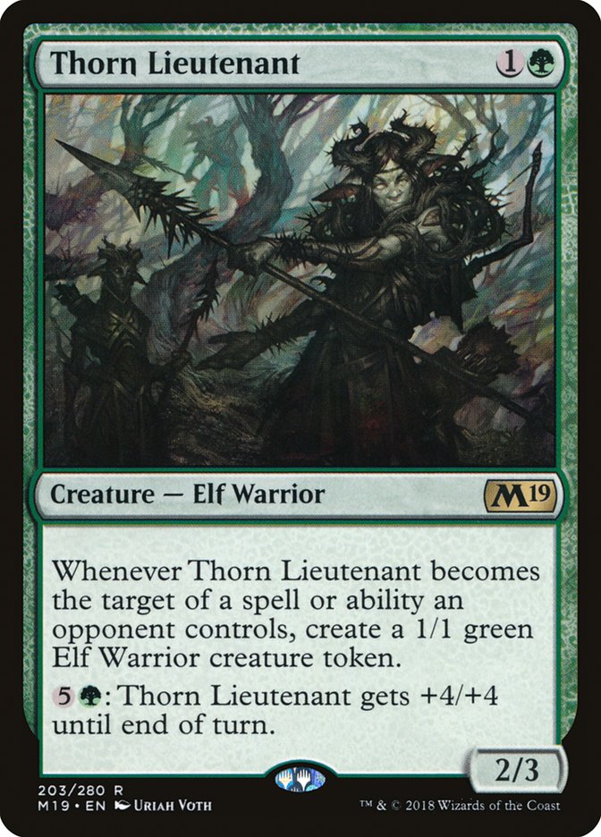 Thorn Lieutenant [Core Set 2019] | Deep Dive Games St. Marys