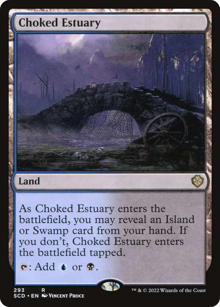 Choked Estuary [Starter Commander Decks] | Deep Dive Games St. Marys