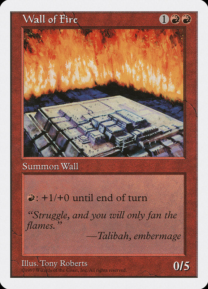 Wall of Fire [Fifth Edition] | Deep Dive Games St. Marys