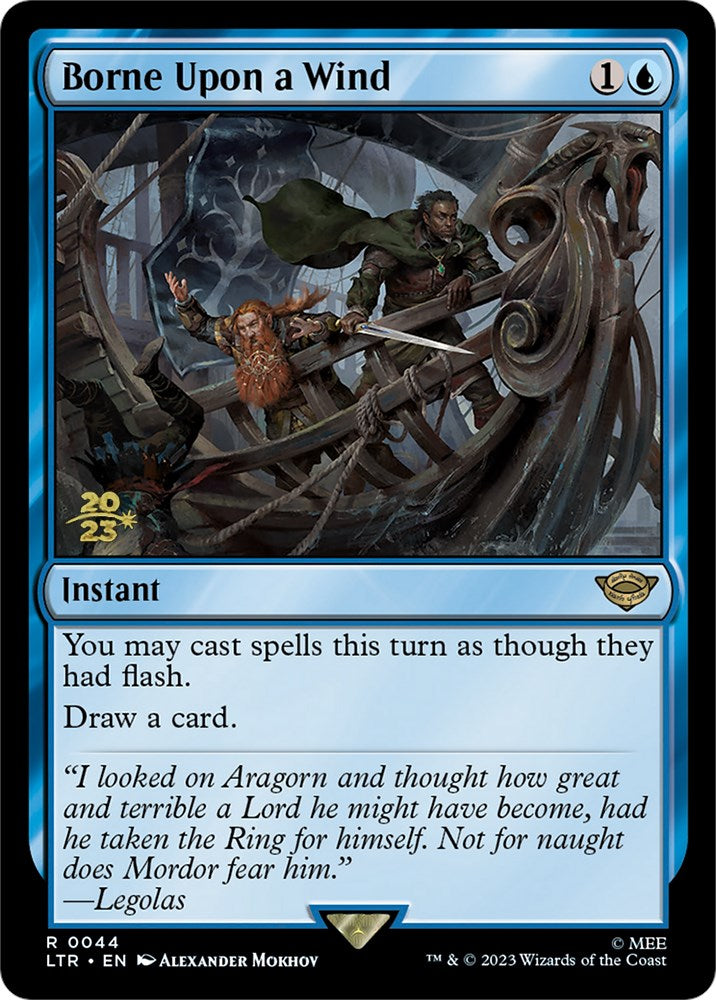 Borne Upon a Wind [The Lord of the Rings: Tales of Middle-Earth Prerelease Promos] | Deep Dive Games St. Marys