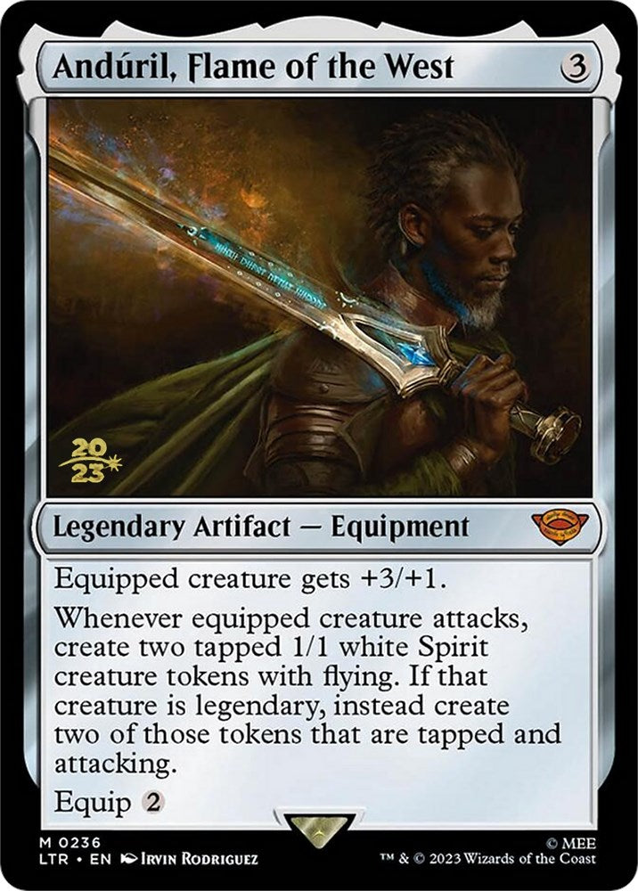 Anduril, Flame of the West [The Lord of the Rings: Tales of Middle-Earth Prerelease Promos] | Deep Dive Games St. Marys