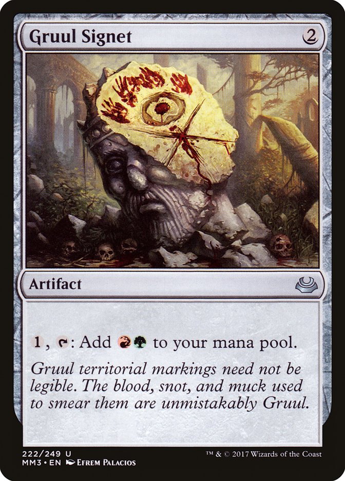 Gruul Signet [Modern Masters 2017] | Deep Dive Games St. Marys