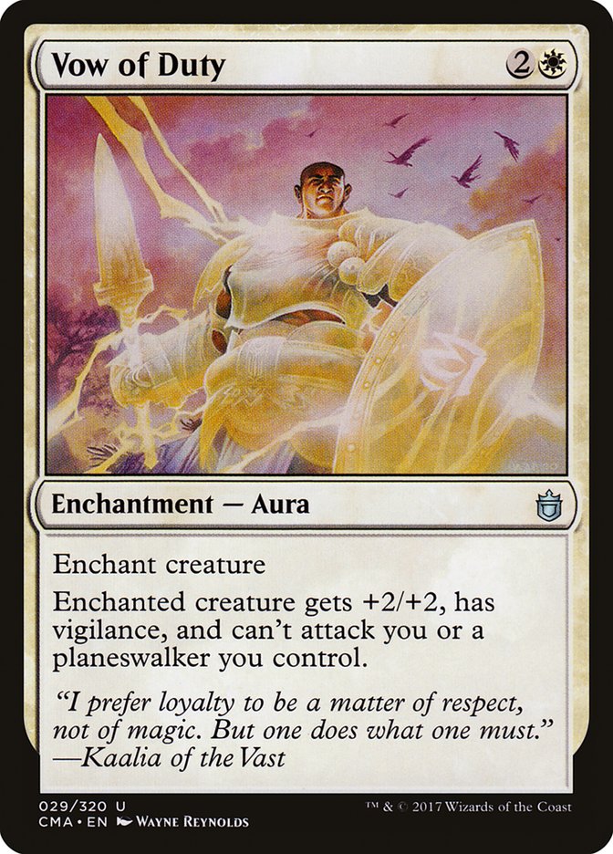 Vow of Duty [Commander Anthology] | Deep Dive Games St. Marys