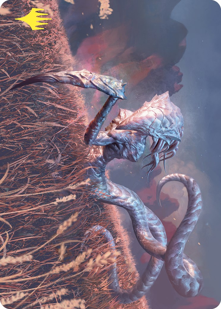 Bonescythe Sliver Art Card (Gold-Stamped) [Commander Masters Art Series] | Deep Dive Games St. Marys