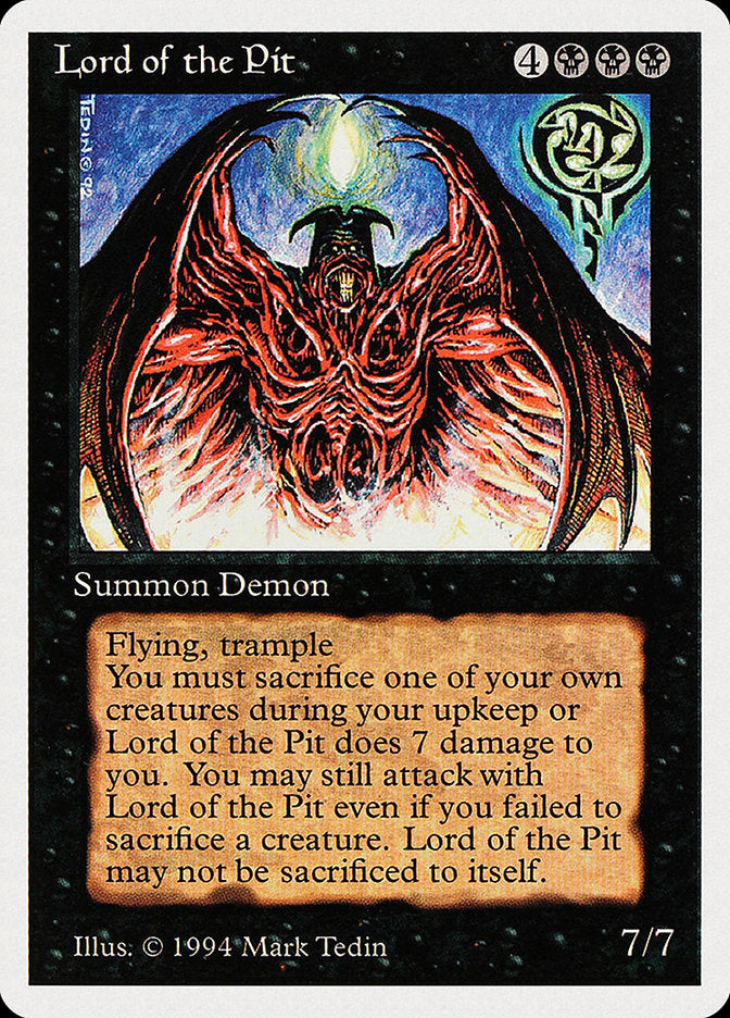 Lord of the Pit [Summer Magic / Edgar] | Deep Dive Games St. Marys