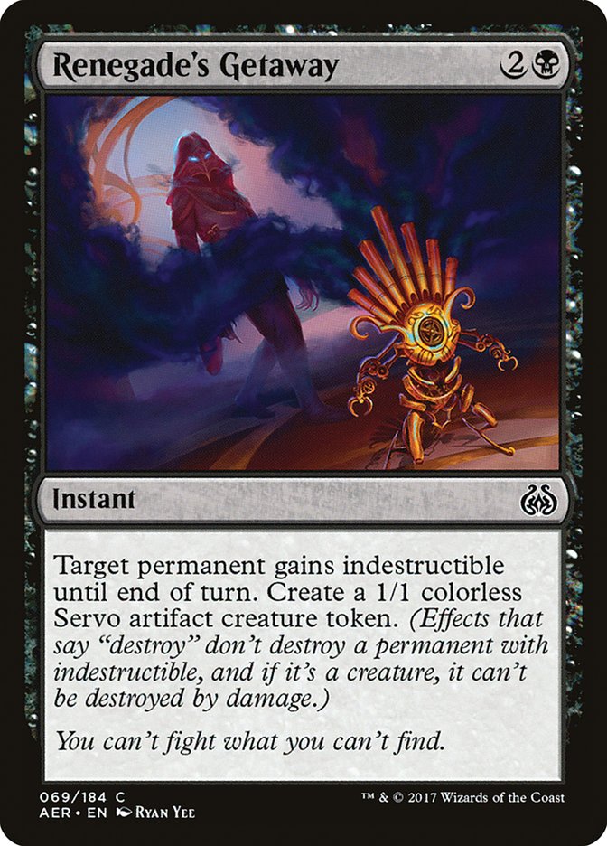 Renegade's Getaway [Aether Revolt] | Deep Dive Games St. Marys