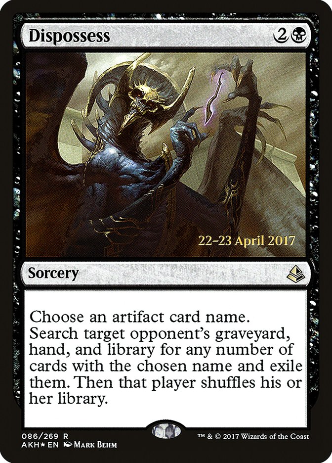 Dispossess [Amonkhet Prerelease Promos] | Deep Dive Games St. Marys