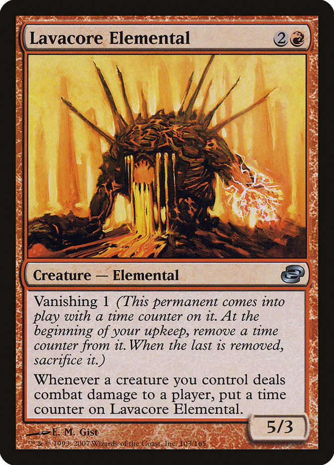 Lavacore Elemental [Planar Chaos] | Deep Dive Games St. Marys