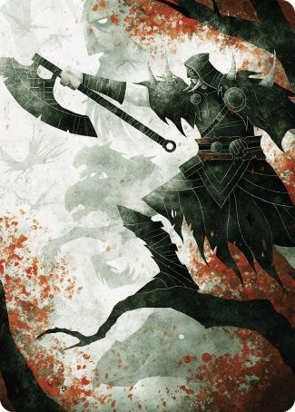 Garruk's Uprising Art Card [Wilds of Eldraine Art Series] | Deep Dive Games St. Marys