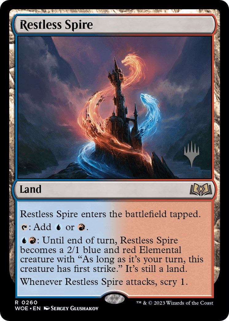 Restless Spire (Promo Pack) [Wilds of Eldraine Promos] | Deep Dive Games St. Marys