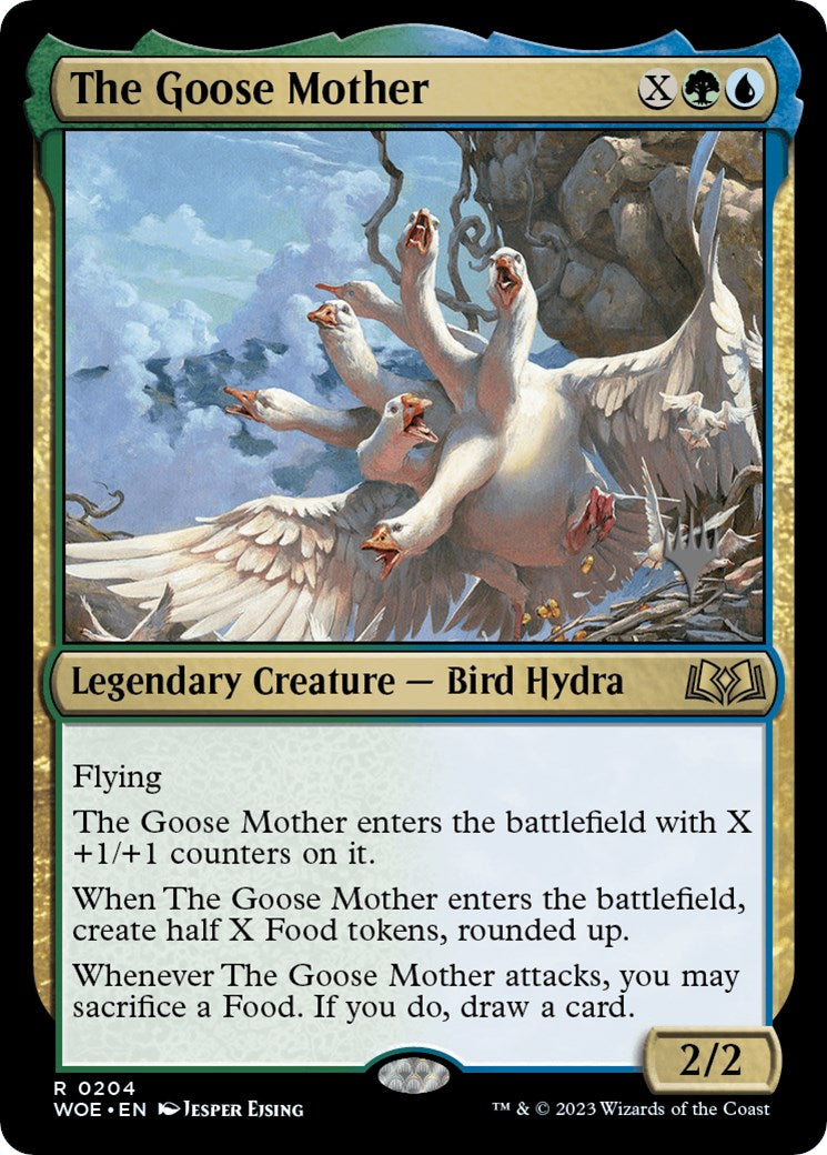 The Goose Mother (Promo Pack) [Wilds of Eldraine Promos] | Deep Dive Games St. Marys