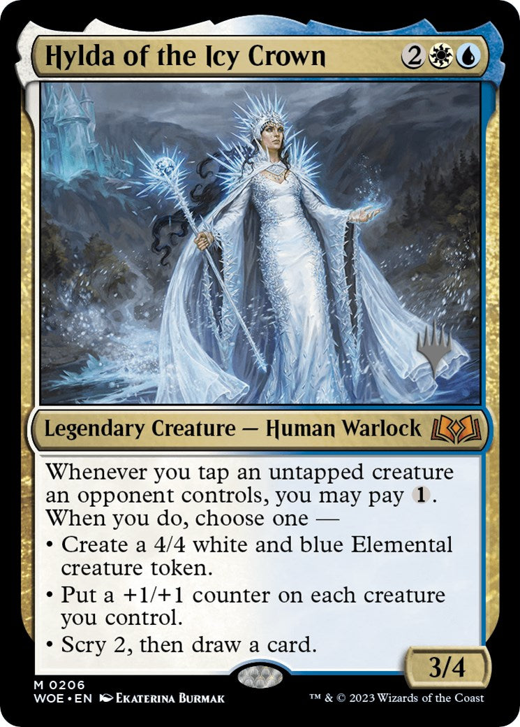 Hylda of the Icy Crown (Promo Pack) [Wilds of Eldraine Promos] | Deep Dive Games St. Marys